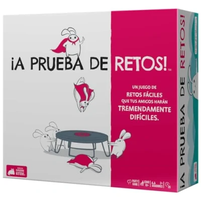 Imagen de Exploding Kittens ¡A prueba De retos! Un Juego Retos Fáciles que tus Amigos Harán Tremendamente Difíciles a Partir 10 Años 2 5 Jugadores 20 Minutos por Partida Español
