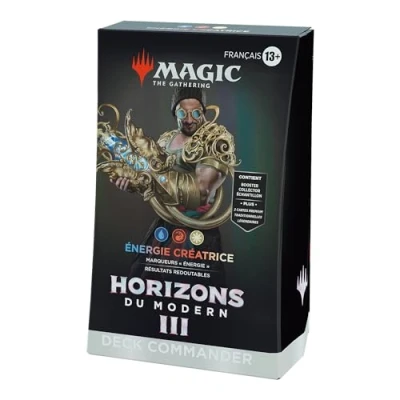 Imagen de Magic The Gathering Deck Commander Horizontes del Modern 3 Energía Creativa (Versión Francesa)
