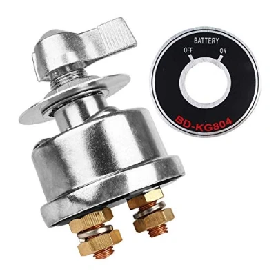 Imagen de RUIZHI Interruptor de Desconexión Batería 12V 300A del Aislador Alta Corriente Battery Switch para Barco Auto