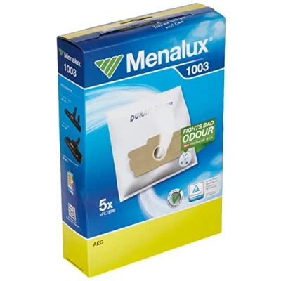 Imagen de Menalux 1003 Duraflow Bolsas para aspiradoras AEG Privileg (5 unidades)