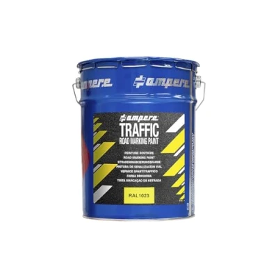 Imagen de Pintura para señalización vial, bote de 5 kg, amarillo.