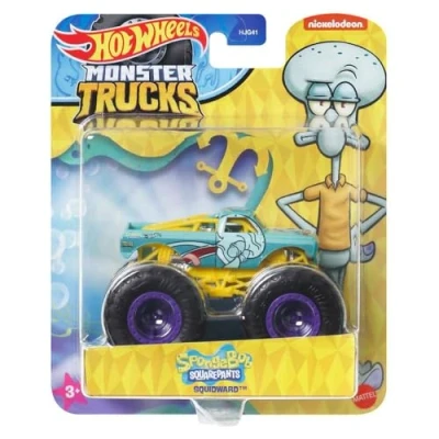 Imagen de Hot Wheels Squidward Monster Trucks Spongebob Squarepants Series