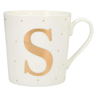 Imagen de Depesche 5909.045 Taza de porcelana con asa, 300 ml, diseño texto en inglés