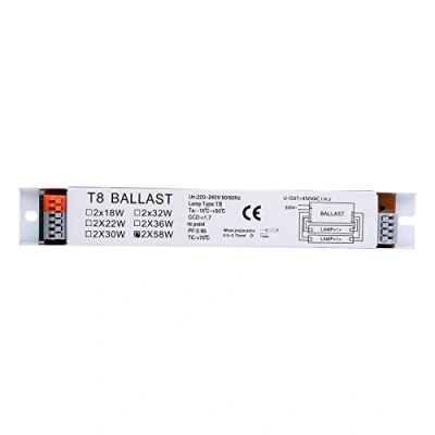 Imagen de BYUTFA T8 2x1 8/30/58W balastro electrónico Compacto Tubo de Inicio instantáneo Luces Escritorio balastos Fluorescentes para Suministros Oficina en el hogar