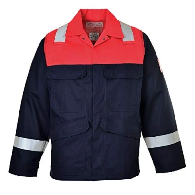 Imagen de Portwest Chaqueta Bizflame Plus, Tamaño: 4XL, Color: Marino, FR55NAR4XL