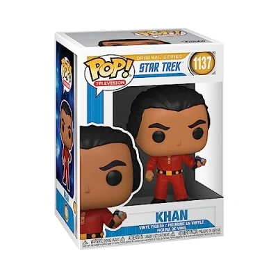 Imagen de Funko Pop! TV: Star Trek Khan The Original Series Figura de Vinilo Coleccionable Idea Regalo Mercancia Oficial Juguetes para Niños y Adultos TV Fans