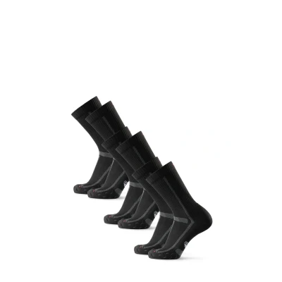 Imagen de Danish Endurance LONG Distance Running CREW 3 PACK Calcetines de deporte, Hombre, Talla: 39 42, Black grey