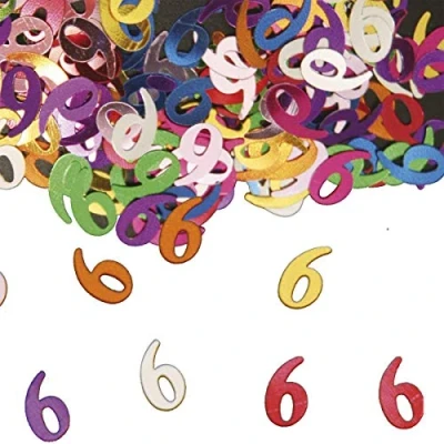 Imagen de Confeti de números Folat , color/modelo surtido