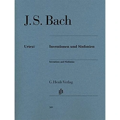 Imagen de BACH Invenciones y Sinfonias a 2 3 voces para Piano (Urtext)