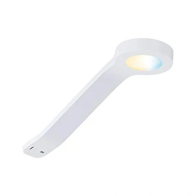 Imagen de Paulmann 99949 Luminaria para muebles LED Clever Connect Spot Mike, Tunable White 12 V incl. 1x2 W, regulable, blanco mate, plástico, 2700 6500 K
