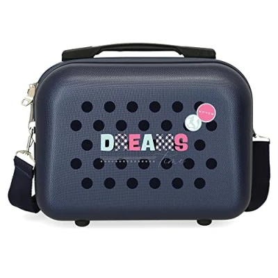 Imagen de MOVOM Dreams Time, Accesorio De Viaje Neceser Niñas, Azul (Blue), 29x21x15 Cms