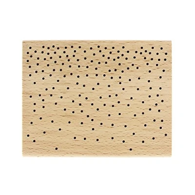 Imagen de Florilèges Design fg216087 tampón Tombe la Nieve Madera 8 x 10 2,5 cm