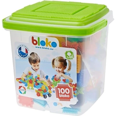 Imagen de BLOKO Barril de 100 Placa Verde, Color, 232321 (MBI International 503553)