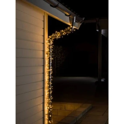 Imagen de Konstsmide 3611 800 Apto para uso en interior 80lámpara(s) Adecuado exteriores Micro LED Negro Iluminación decorativa (80 lámpara(s), LED, Negro, IP44, 10 m, 16 cm)
