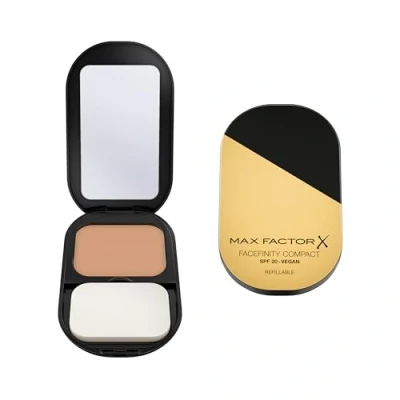 Imagen de Max Factor Facefinity Reusable Compact, Base de Maquillaje 040 Creamy Ivory 84g