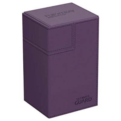 Imagen de Ultimate Guard Flip`n`Tray 80+ XenoSkin Monocolor Púrpura