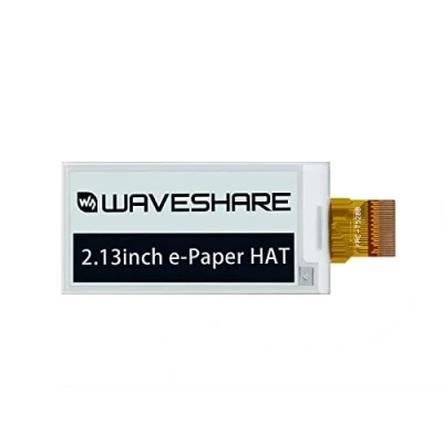 Imagen de Waveshare 2.13 Inch E Paper Raw Display V4 Panel 250x122 Resolution 3.3V Ink Electronic Screen Without PCB with Embedded Controller Support Partial Refresh,Communicating Via SPI Interface
