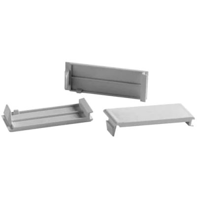 Imagen de Solera 100G Tapa ciega aislante para separación de mecanismos o cubrir ventanas libres.Color gris.