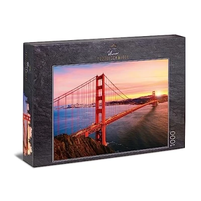 Imagen de Ulmer Puzzleschmiede Puzzle Puente del Golden Gate: de 1000 Piezas El sobre la bahía San Francisco: un hito los Estados Unidos