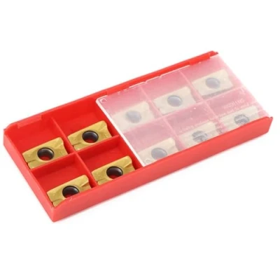 Imagen de Insertos De Torneado Carburo 10 Piezas, Juego Cortadores APMT1604 Para Herramientas Torno Madera, Dureza 15 50HRC C