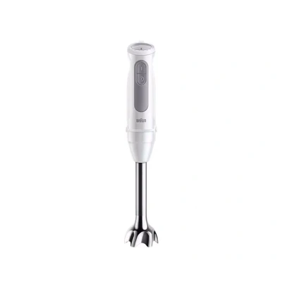 Imagen de Batidora de mano Braun MultiQuick 5 MQ50001MWH, 1000 W, 21 Velocidades, Vaso medidor 600 ml, Blanco/Gris