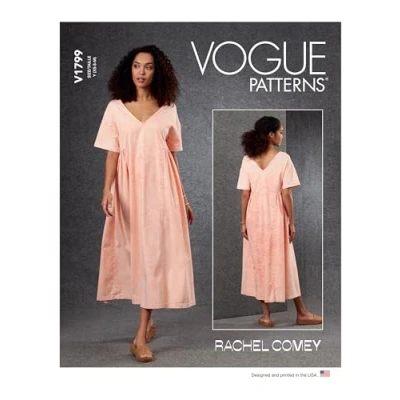 Imagen de Vogue Patterns V1799ZZ Vestido para mujer ZZ (L XL XXL)