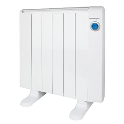 Imagen de Orbegozo EMISOR Termico 1000W PROGRAMABLE DE BAJO Consumo RRE 1010 Aceite 6 Elementos, 1000 W, 1 Liter, 44 Decibeles, Blanco