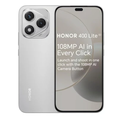 Imagen de Móvil Honor 400 Lite, Velvet Gray, 256 GB, 8 GB RAM, 6.7&quot; OLED, MediaTek Dimensity 7025 Ultra, 5230 mAh, Botón lateral IA