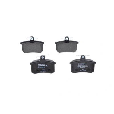 Imagen de BOSCH 0 986 494 846 Juego de pastillas freno Low Metallic Chapa antichirridos