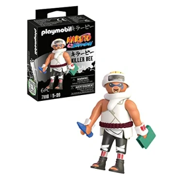 Imagen de PLAYMOBIL Naruto 71116 Killer Bee con Accesorios, Ofrece un Divertido y Creativo Juego para los Fans del Anime Detalles Impresionantes Accesorios auténticos, a Partir de 5 años