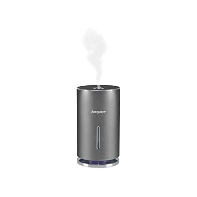 Imagen de BEPER P201UTP010 Dispensador Nebulizador Desinfectante Manos y Objetos, ABS,2 4W, Capacidad 135ml,Contactless, Sensor Infrarrojo, Batería Recargable, Cable USB Incluido, Gris Oscuro