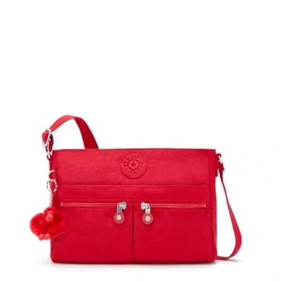 Imagen de Kipling New Angie, Bolso Cruzado para Mujer, Rojo Rojo, Medium