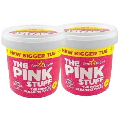 Imagen de Stardrops The Pink Stuff, Pasta Limpiadora Milagrosa, Pack de 2 Unidades, 850g, Multiusos para Superficies