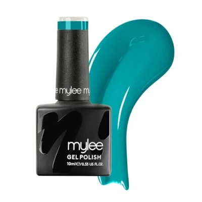 Imagen de MYLEE Esmalte de Uñas en Gel Semipermanente 10 ml [The Real Teal ] UV/LED Nail Art Manicure Pedicure para Uso Profesional y Doméstico Larga Duración Fácil Aplicar