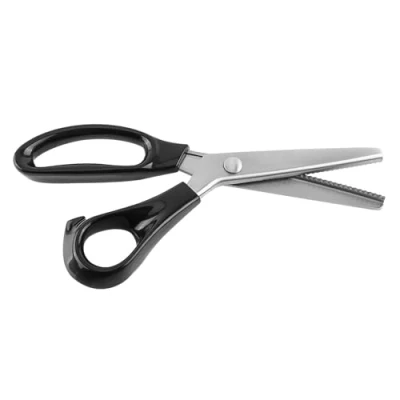 Imagen de tijeras de costura Zig Zag, decorativas redondas/de borde triangular tela (3 mm, 5 7 mm)(3mm)