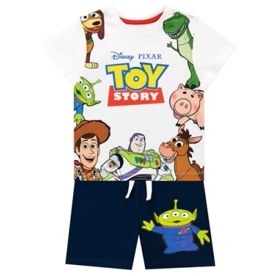 Imagen de Disney Camiseta Conjunto de Top y Shorts para niños Toy Story Multicolor 4 5 Años