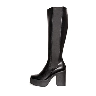Imagen de LAMODA Yes Boss, Botas Altas hasta la Rodilla Mujer, Color Negro, 41 EU