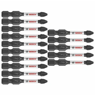 Imagen de BOSCH ITPH2215 Brocas de potencia Phillips # 2 (15 unidades)