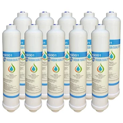Imagen de Aqua Quality AQ001 Filtros de agua para nevera, compatible con Samsung, GE, Daewoo, LG, Beko y más (10 unidades)