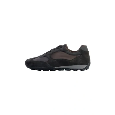 Imagen de Geox Basket CUIR Zapatillas, Hombre, Talla: 43, Coffee Fibra sintética