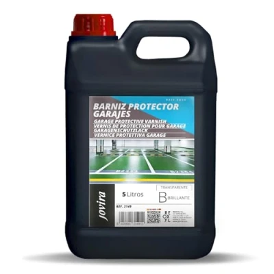 Imagen de JOVIRA PINTURAS 5 L Barniz Protector para Suelos, Garaje, Pavimentos, Pistas deportivas al Agua. Protege y decora pavimentos de hormigón. (5 Litros)