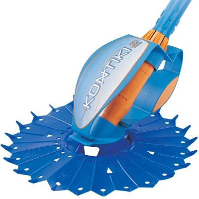 Imagen de Zodiac Kontiki 2 Limpiafondos Hidráulico, Azul/naranja, Piscinas 8 x 4 m máximo