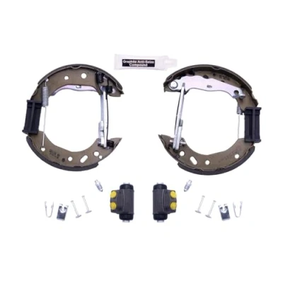 Imagen de HELLA Shoe Kit Pro 8DB 355 004 441 frenos, disco de tambor con cilindro freno rueda, accionador FORD: FIESTA 4, KA Hatchback