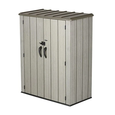 Imagen de LIFETIME 60209 Armario exterior ultrarresistente 136x70x172 cm UV100