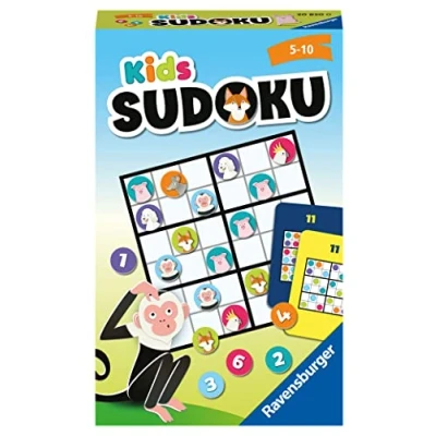 Imagen de Ravensburger Kids Sudoku, Formato Compacto, 2 4 Jugadores, Edad Recomendada 5+, 20872