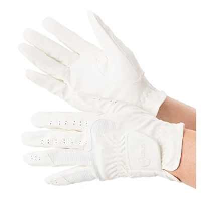 Imagen de Covalliero Guantes de Montar Gloria Blanco, Talla XS