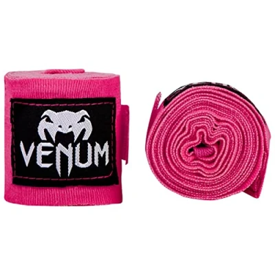 Imagen de VENUM Kontact Vendas de Boxeo, Unisex Adulto, Rosa Neo, 4.5 M