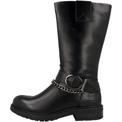 Imagen de Dockers by Gerli, Botas cortas al tobillo Mujer, negro 51tj302 610100, 37 EU
