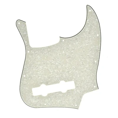 Imagen de Dopro 5 cuerdas Jazz Bass Pick Guard J Scratch Plate para USA/Mexicano Fender Aged Pearl