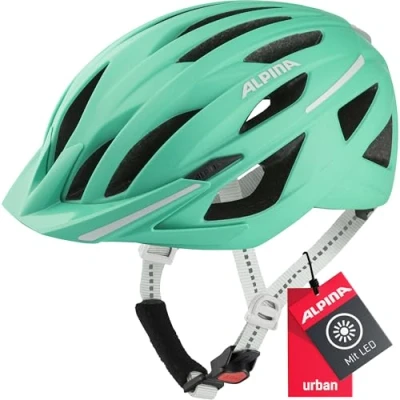 Imagen de ALPINA Haga Casco de Ciclismo, Unisex Adulto, Turqouise Matt, 51 56